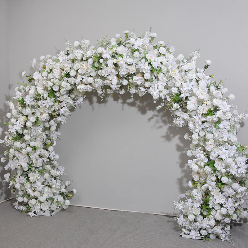 Flower Arch Arch Florals Backdrop ข้อเสนองานแต่งงานงานแต่งงาน