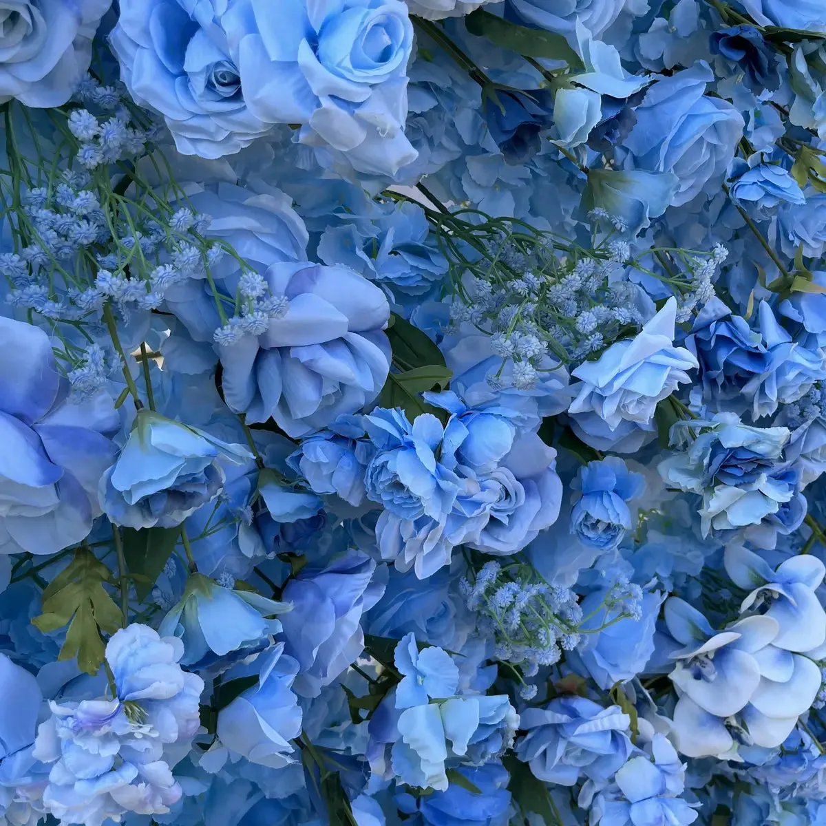 Ybliouke Flower Wall Wall Fabring Rolling Up Curtain Floral Backdrop งานแต่งงานข้อเสนองานแต่งงาน