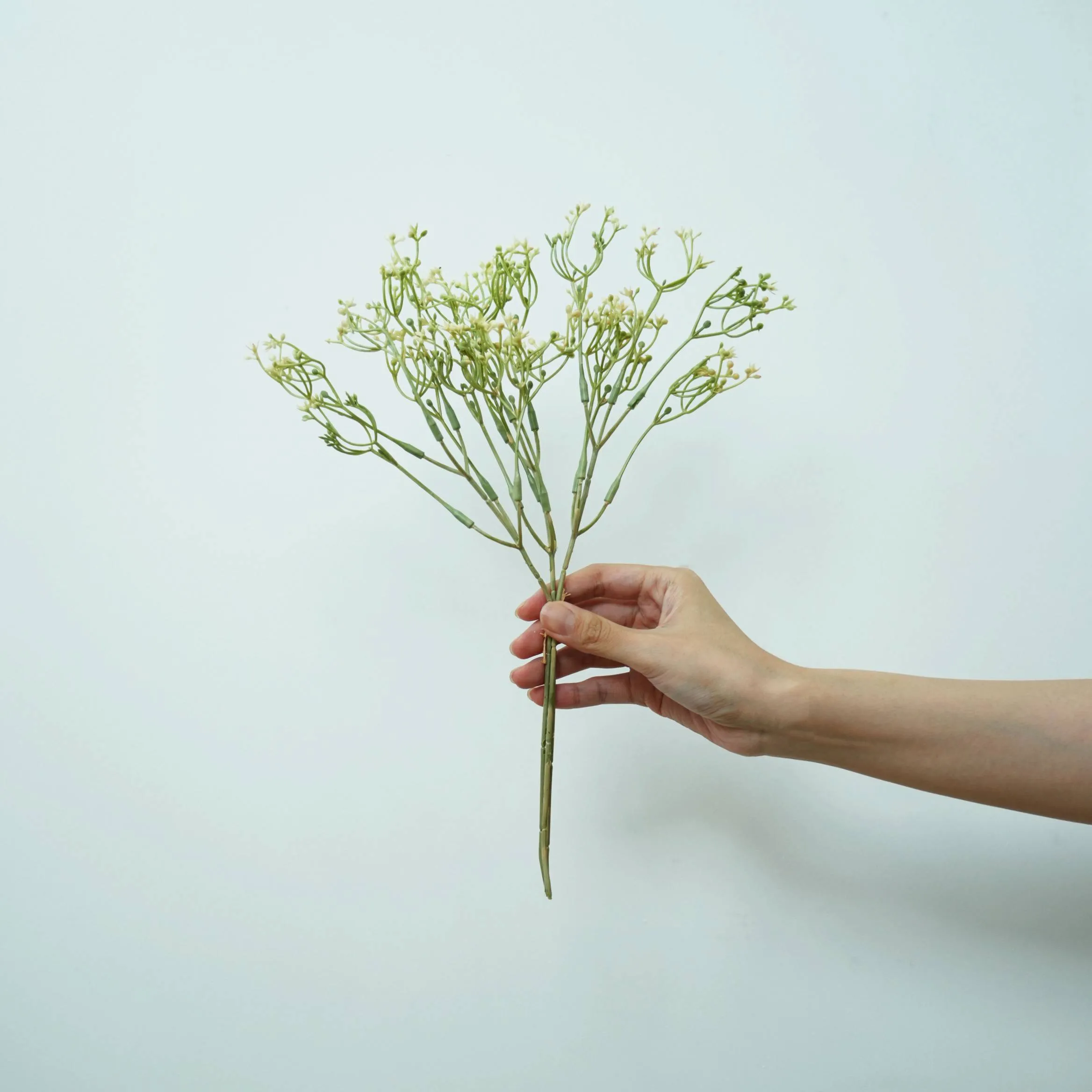 Solutions of silk flower petals
