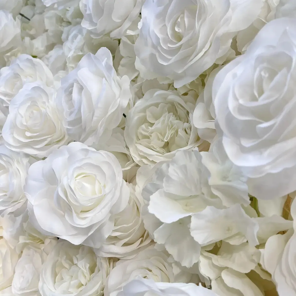 Ybliouke Flower Wall Wall Fabring Rolling Up Curtain Floral Backdrop งานแต่งงานข้อเสนองานแต่งงาน