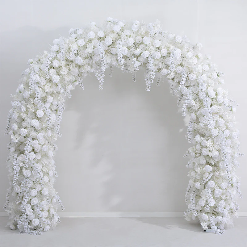 Flower Arch Arch Florals Backdrop ข้อเสนองานแต่งงานงานแต่งงาน