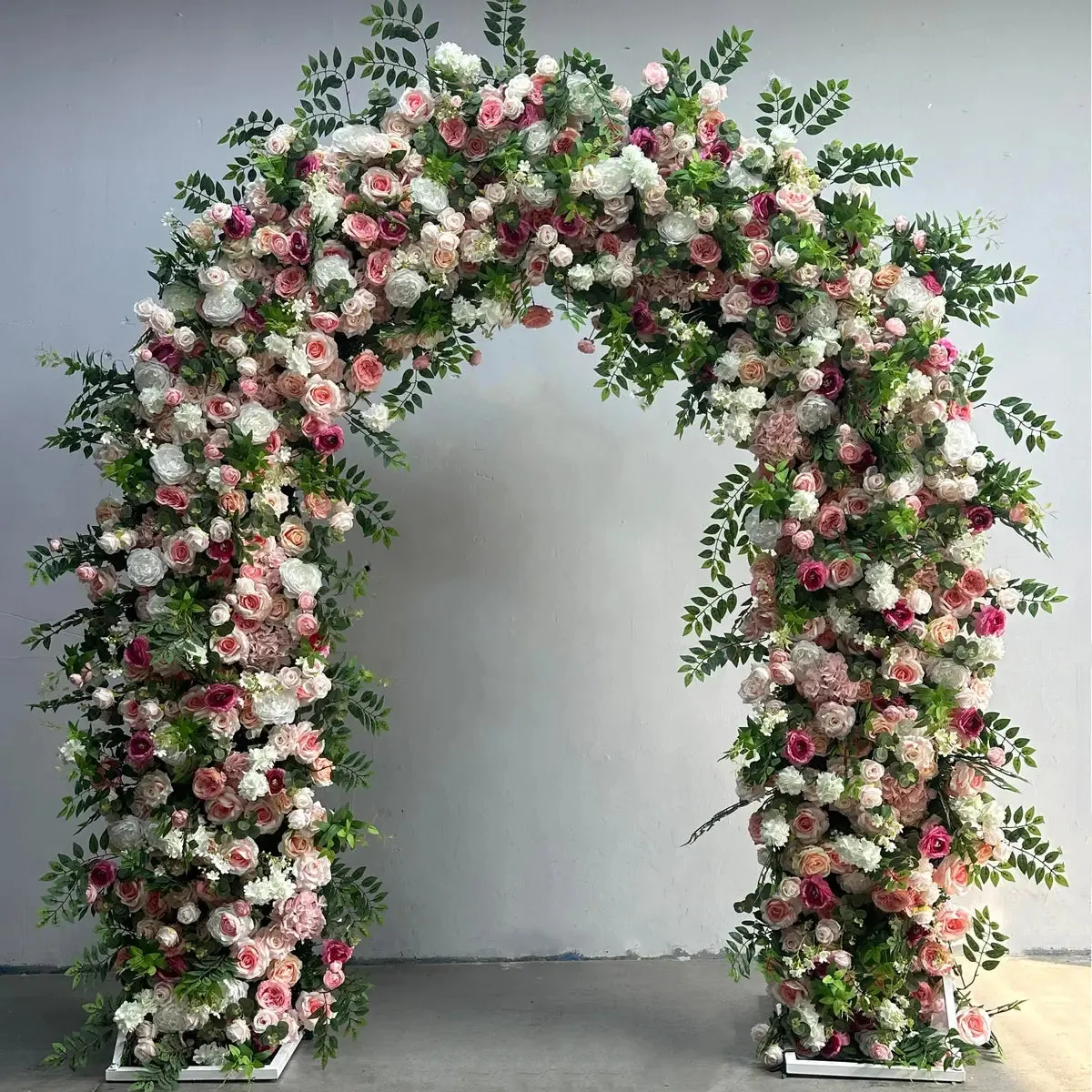 Flower Arch Arch Florals Backdrop ข้อเสนองานแต่งงานงานแต่งงาน